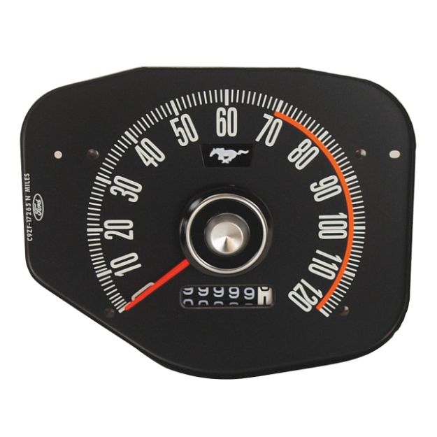 Picture of 1969-1970 Ford Mustang SPEEDOMETER W/O TACH BLACK FACE 69/