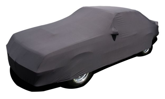 Picture of 1979-1986 Ford Mustang Onyx Indoor Car Cover - Black - Coupe & Convertible