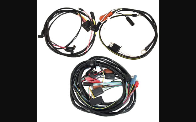 Picture of 1965-1965 Ford Mustang Wiring Harness-6 Cylinder-W/Warning Lights & 2 Speed Heater Motor