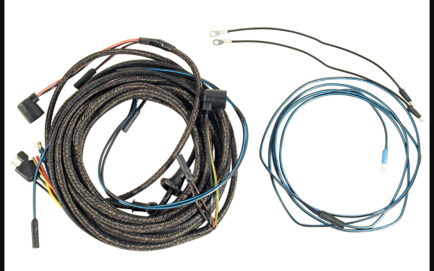 Picture of 1966-1966 Ford Mustang Tail Light Wiring Harness - W/Boots Fastback