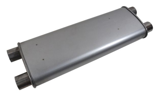 Picture of 1967-1969 Ford Mustang Transverse Exhaust Muffler - 2" - 289, 302, & 351ci 8 cylinder
