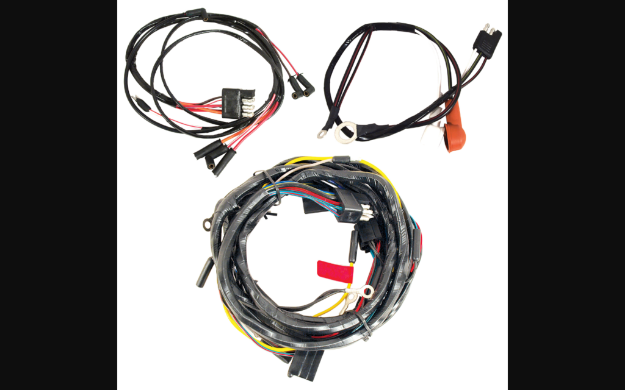 Picture of 1965-1965 Ford Mustang Wiring Harness - 8 Cylinder - W/Gauges & 2 Speed Heater Motor