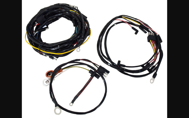 Picture of 1965-1965 Ford Mustang Wiring Harness - 6 Cylinder - W/Gauges & 2 Speed Heater Motor