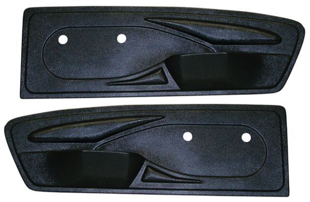 Picture of 1965-1966 Ford Mustang CUSTOM DOOR TRIM PANEL BLK