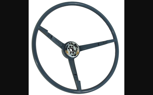 Picture of 1966-1966 Ford Mustang Steering Wheel - 3 Spoke - Blue