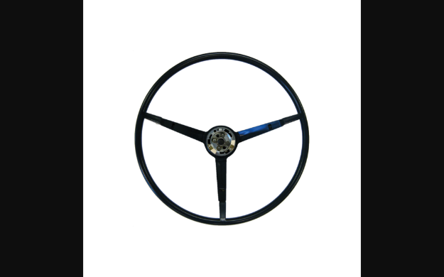 Picture of 1965-1965 Ford Mustang Steering Wheel - 3 Spoke - Dark Blue