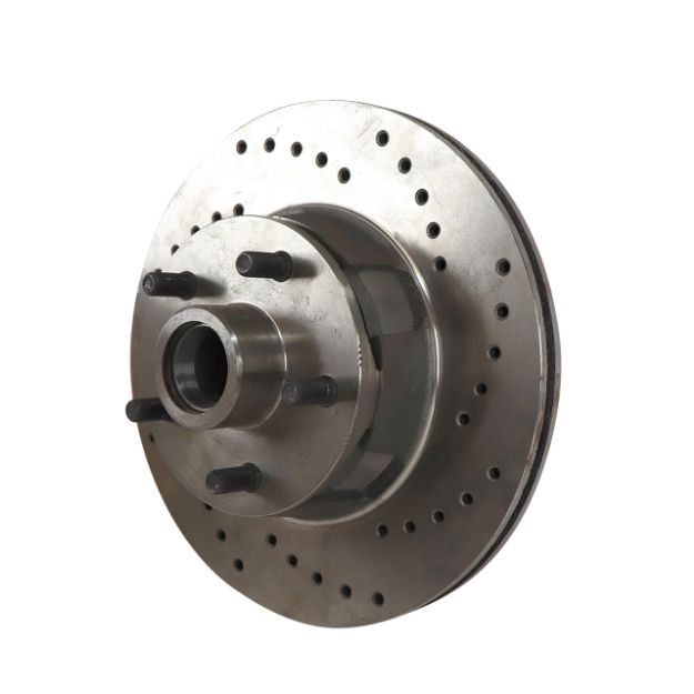 Picture of 1965-1970 Ford Mustang Cross Drilled Disc Brake Rotor, RH