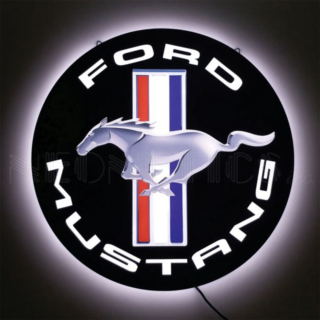 Picture of 1964-2021 Ford Mustang SLIM LED Sign