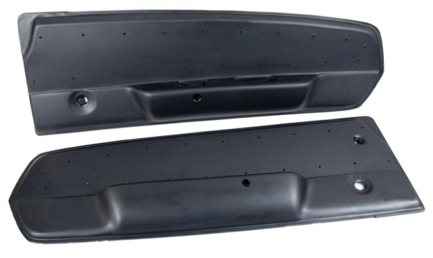 Picture of 1967-1967 Ford Mustang Deluxe Door Panels - Black
