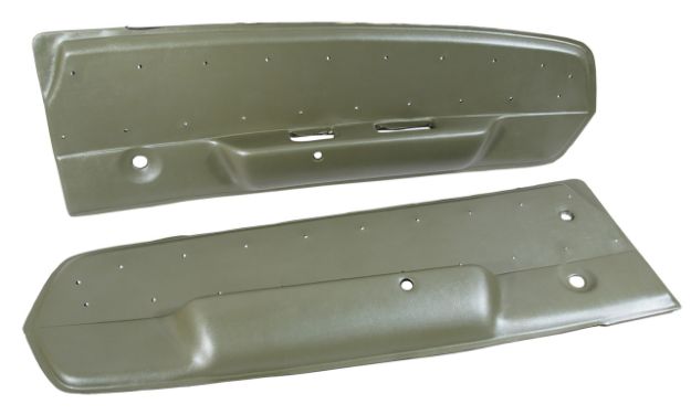 Picture of 1967-1967 Ford Mustang Deluxe Door Panels - Ivy Gold