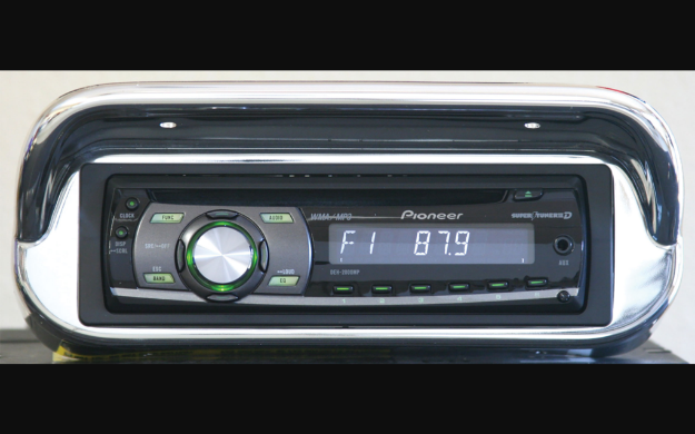 Picture of 1967-1968 Ford Mustang CD Player - Pioneer In-Dash 200 Watt - Chrome
