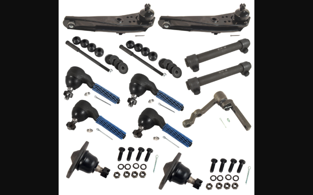 Picture of 1965-1966 Ford Mustang Front Suspension Rebuild Kit - Deluxe - Manual Steering & 6 Cyl
