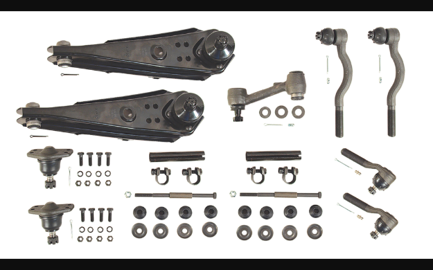 Picture of 1965-1966 Ford Mustang Front Suspension Rebuild Kit - Deluxe - Manual Steering & 8 Cyl