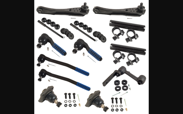 Picture of 1967-1967 Ford Mustang Front Suspension Rebuild Kit - Deluxe - 3 Bolt Upper Ball Joint