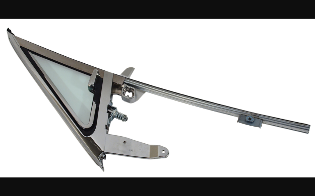 Picture of 1968-1968 Ford Mustang Vent Window Assembly - Tinted Glass - Right Hand