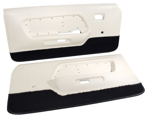 Picture of 1969-1969 Ford Mustang Deluxe Door Panels - White