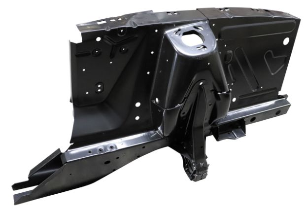 Picture of 1967-1968 Ford Mustang Shock Tower & Apron Assembly - Coupe/Fastback/Convertible - LH