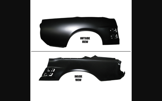 Picture of 1967-1967 Ford Mustang OE Quarter Panel - Convertible - RH
