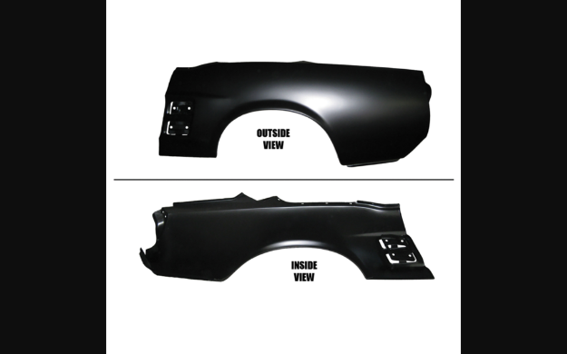Picture of 1967-1967 Ford Mustang OE Quarter Panel - Convertible - LH