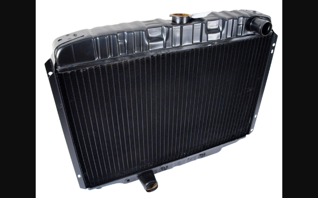 Picture of 1970-1970 Ford Mustang Radiator - Brass/Copper - 3 Row 24" Core - 302 Or 351 V8