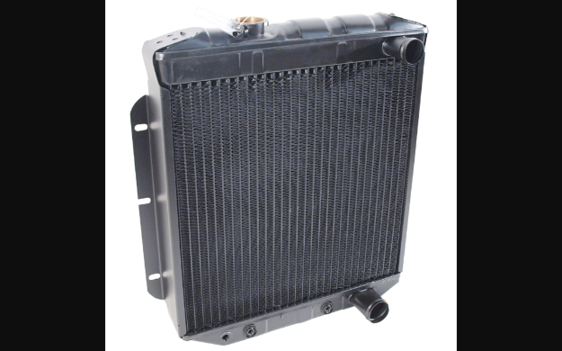 Picture of 1964-1966 Ford Mustang Radiator - Brass/Copper - 4 Row 17" Core - 8 Cylinder