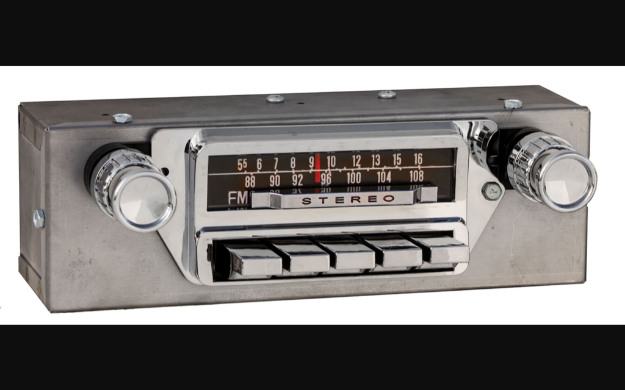 Picture of 1965-1966 Ford Mustang AM/FM Factory Look Stereo Radio W/Bluetooth & Upgraded Power Supply
