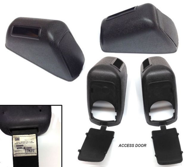 Picture of 1971-1973 Chevrolet Camaro Seat Belt Retractor Covers W/Doors - Robbins 3200