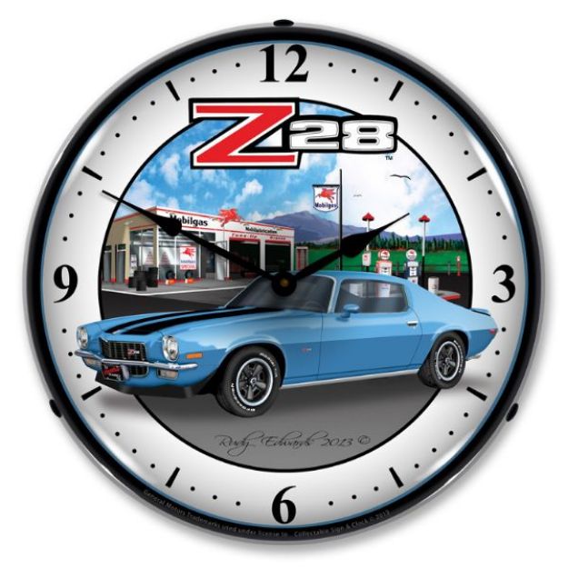 Picture of 1970-1970 Chevrolet Camaro LED Clock. Z28