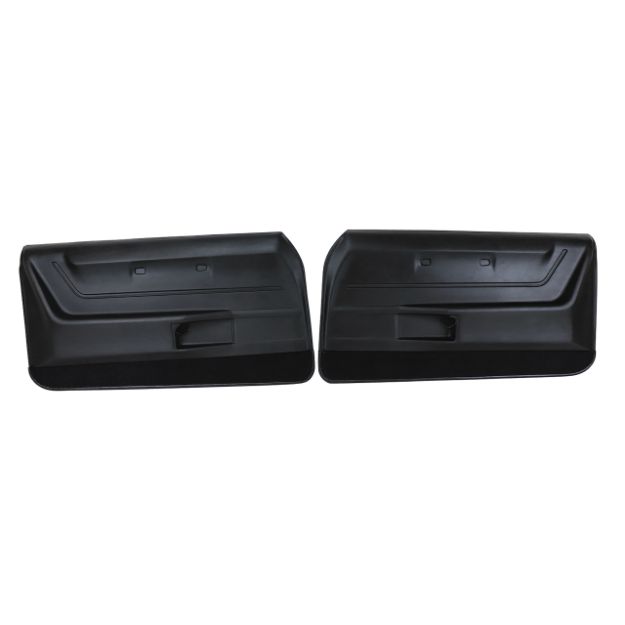 Picture of 1968-1969 Chevrolet Camaro Door Panels - Black - Deluxe W/O Trim - Pair