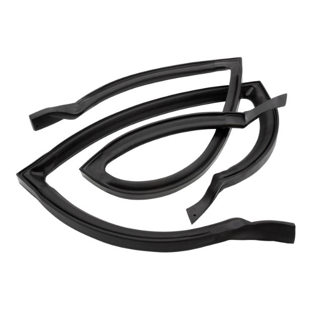 Picture of Metro Rear Roof Rail Seals For Pontiac Grand Am 1973-1975 9878794, 9878795; RR 5019-R