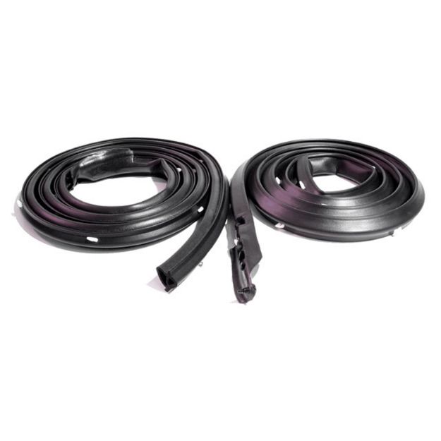 Picture of Metro Molded Door Seals with Clips For Dodge Charger 1971-1974 2-Door Hardtop; LM 23-D