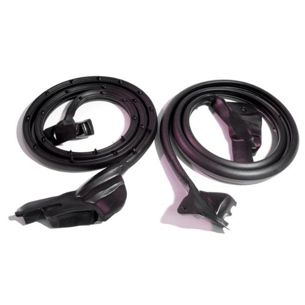 Picture of Metro Molded Door Seals W/ Molded Ends and Clips For Chevrolet Corvette 90-96; LM 19-A