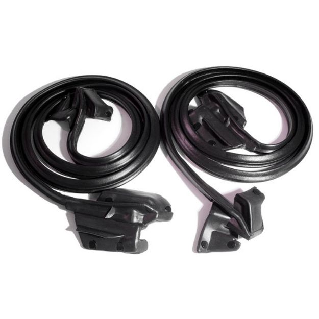 Picture of Metro Door Seal W/ Clips and Molded Ends For Chevrolet Chevelle 1968 7717754/5 LM 12-B