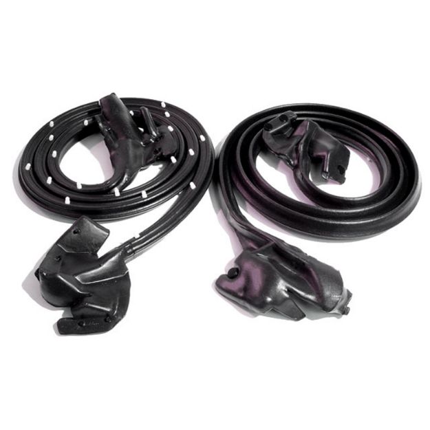Picture of Metro Molded Door Seals with Clips and Molded Ends For Chevrolet Camaro 68-69; LM 22-A