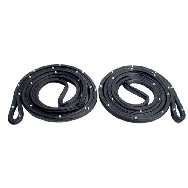 Picture of Metro Molded Door Seals with Clips For Chevrolet Chevelle 64-65, Malibu 1964; LM 12-N