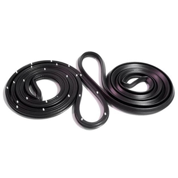 Picture of Metro Rear Molded Door Seals with Clips For Pontiac Tempest 1964-67 4895420/1; LM 12-Q