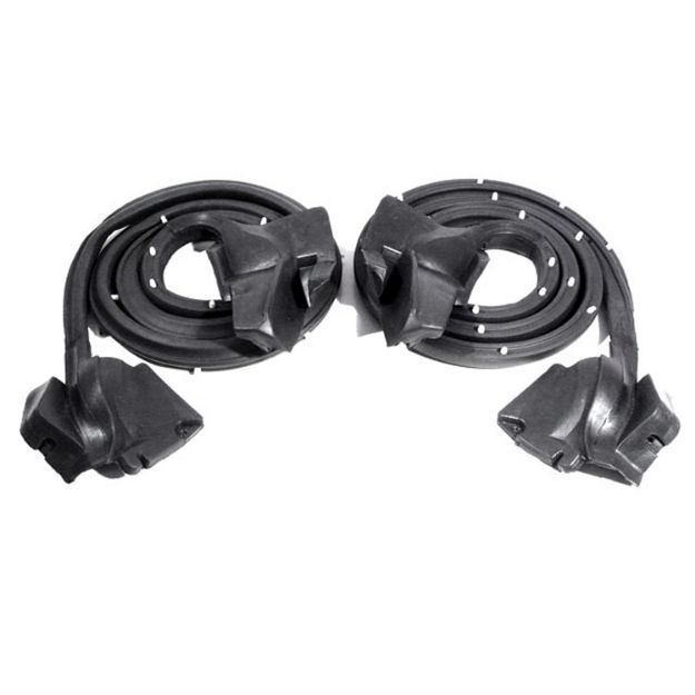 Picture of Metro Front Door Seals with Molded Ends & Clips For Cadillac Seville 1980-1985 LM 18-R