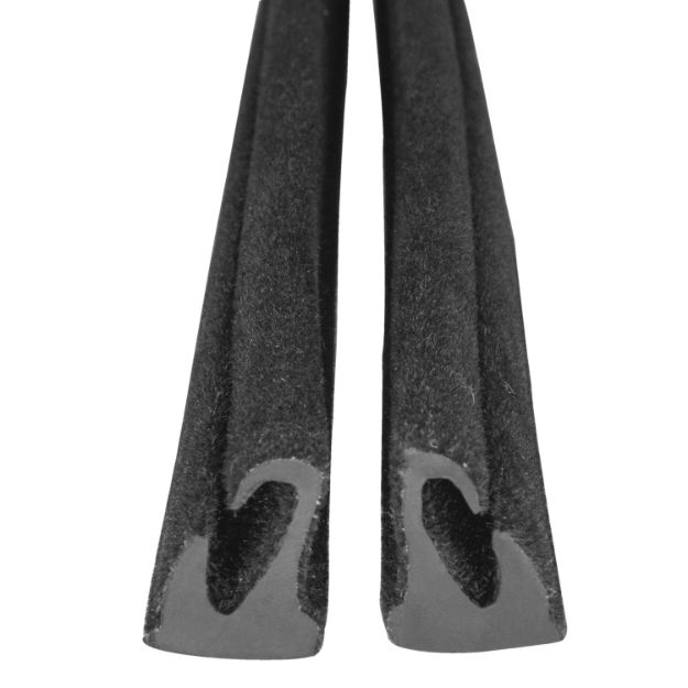 Picture of Metro Quarter Window Seals, Rear Roll-Up For Dodge Charger, Coronet 1968-70; VS 7-E/FL