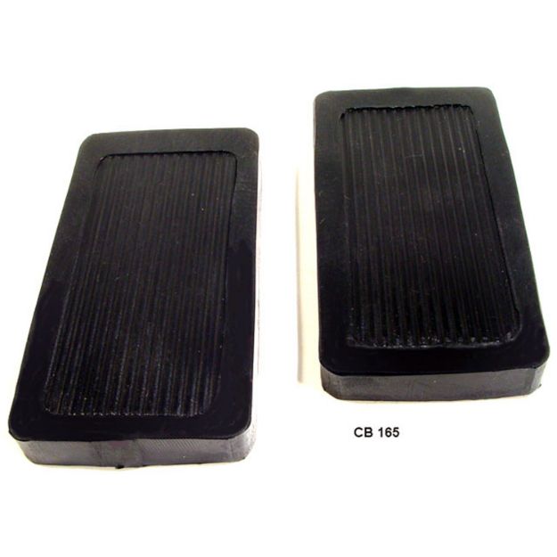 Picture of Metro Clutch and Brake Pedal Pads 2-1/4" Wide X 4-1/2" Long; CB 165
