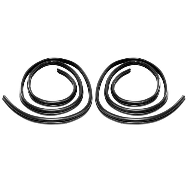 Picture of Metro Rear Door Seals For Dodge Durango 1998-2003 55256574AC, 55256575AC; LM 125-C