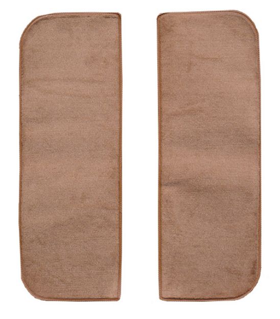 Picture of 1966 GMC K15/K1500 Pickup Door Panel Inserts without Cardboard 2pc Loop Carpet Flooring 01 Black