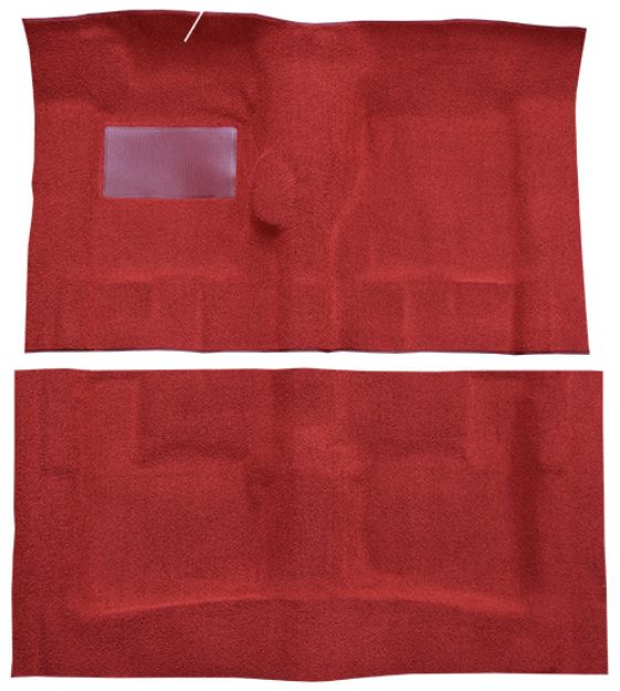 Picture of 1967-1970 Pontiac Executive 2DR 4spd Loop Carpet Flooring 01 Black