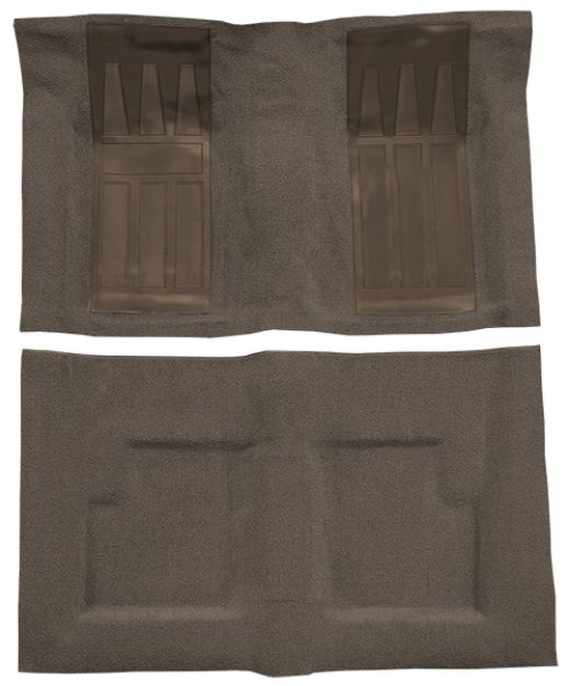 Picture of 1966-1967 Mercury Cyclone GT with 2 Gray Inserts Convertible Auto Loop Carpet Flooring 01 Black