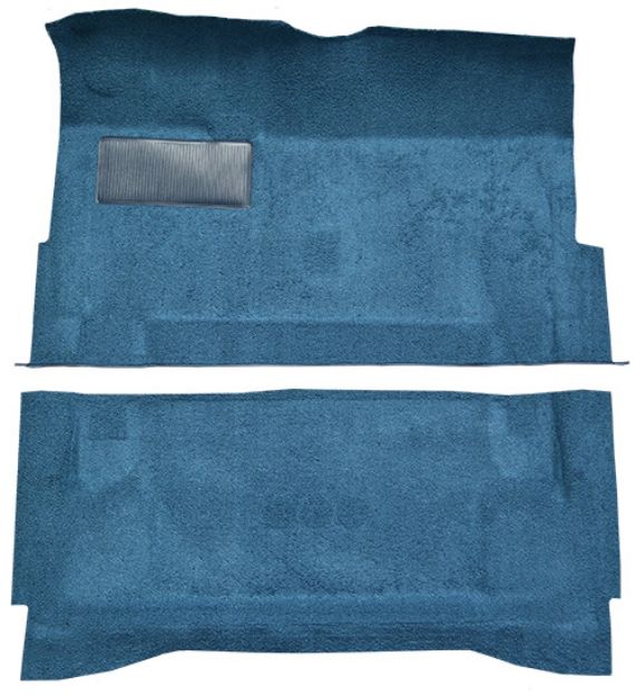 Picture of 1967-1970 Cadillac Eldorado Loop Carpet Flooring 01 Black