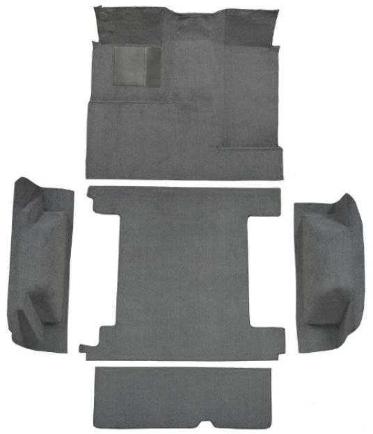 Picture of 1966-1973 Ford Bronco 2 Gas Tanks Complete with Tailgate Lock Loop Carpet Flooring 01 Black