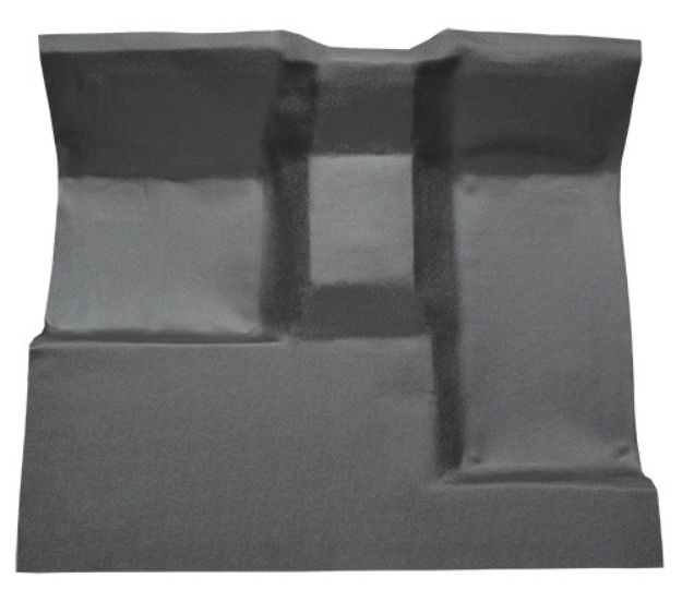 Picture of 1966-1977 Ford Bronco Pass Area Vinyl Carpet Flooring #16 Black