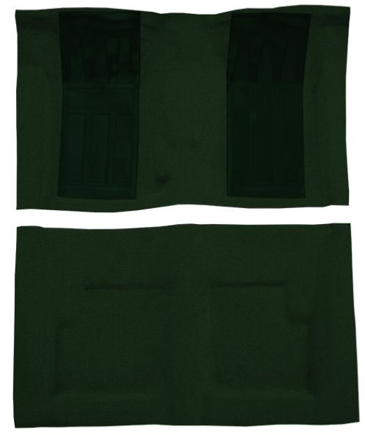Picture of 1969 Ford Torino GT 2DR Convertible 4spd with 2 Dark Green Inserts Loop Carpet Flooring 01 Black