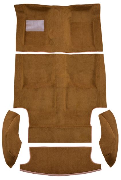 Picture of 1969-1970 American Motors AMX Hurst 4spd Complete Cutpile Carpet Flooring 801 Black