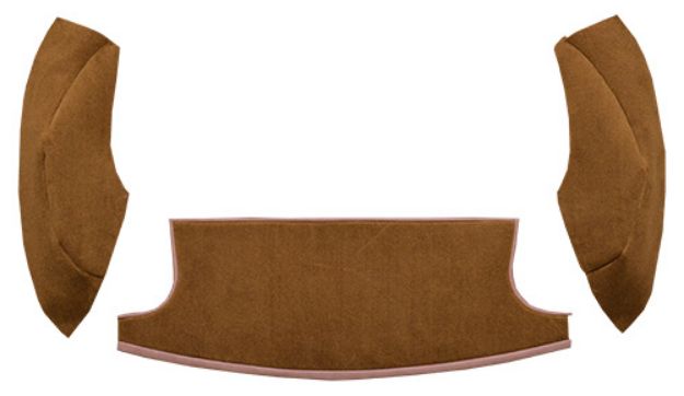 Picture of 1969-1970 American Motors AMX Cargo Area Cutpile Carpet Flooring 801 Black