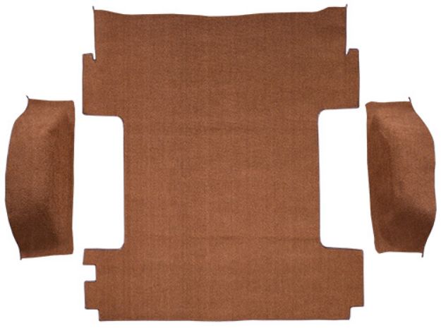 Picture of 1970-1972 GMC Jimmy Cargo Area Loop Carpet Flooring 01 Black